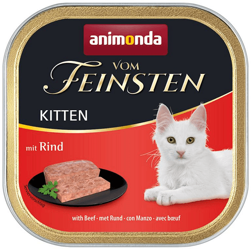 Animonda Vom Feinsten cat Kitten hovädzie bal. 16 x 100 g