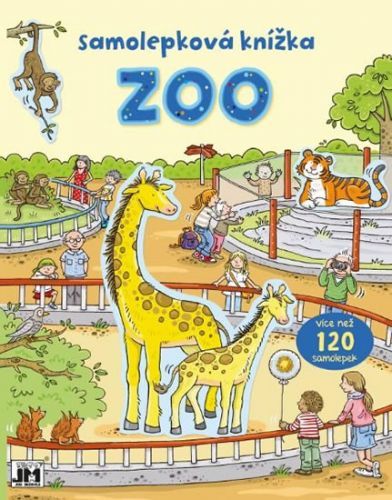 JIRI MODELS Samolepková knižka ZOO