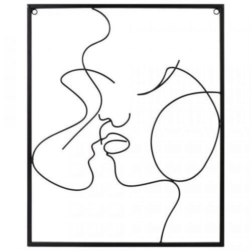 Nástenná Dekorlácia Lady, 36/45cm