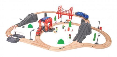 Tooky Toys Vláčkodráha Hasiči