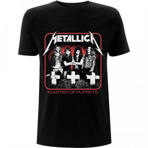 Metallica tričko Vintage Master of Puppets Photo Čierna S