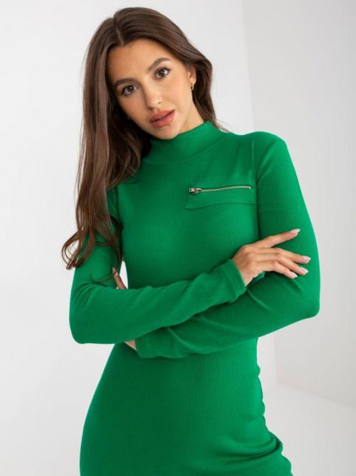 EM SK 671 šaty.23P zelená jedna veľkosť