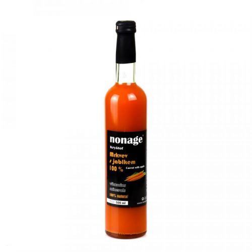 NONAGE Mrkva s jablkom zeleninová šťava premium 500 ml