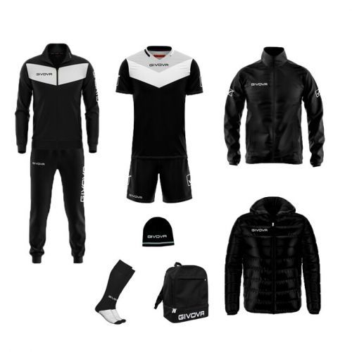 BOX GIVSPORT čierna-biela L