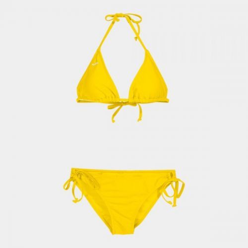 SANTA MÓNICA BIKINI TOP + SWIMMING BOTTOMS YELLOW M