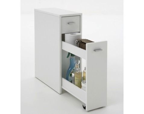 Skrinka Denia, biela%