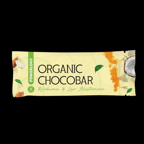 Powerlogy Organic Kurkuma Chocobar 50 g