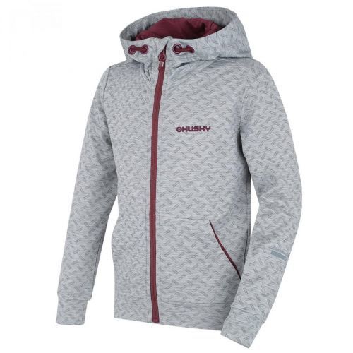 Children's hoodie HUSKY Alona K St. grey