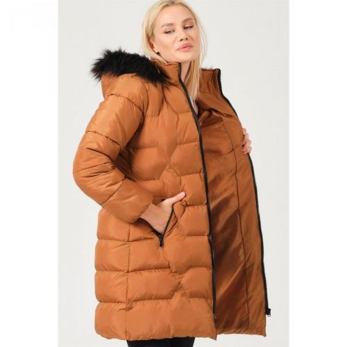 Z6760 DEWBERRY LADIES COAT-TABA