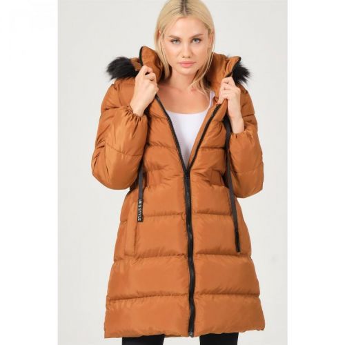 Z6764 DEWBERRY LADY COAT-TABA