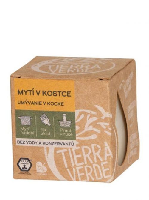 Umývanie v kocke TIERRA VERDE 165 g + Lufa zdarma
