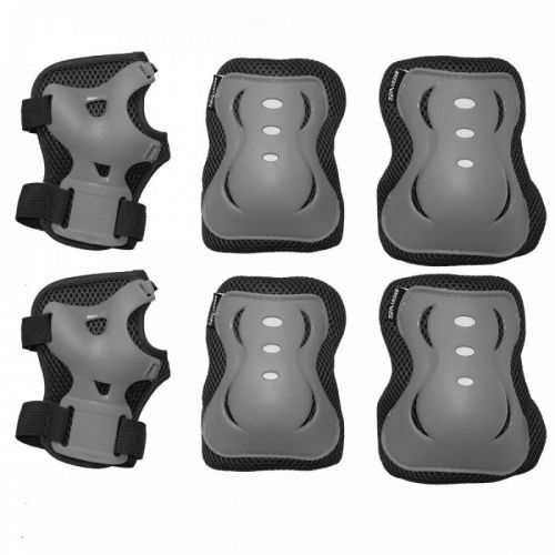 Súprava chráničov SVX, šedo-čierna, M