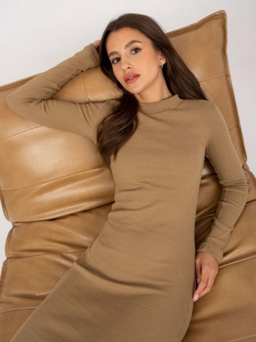 EM SK 672 šaty.04P ťava jedna veľkosť