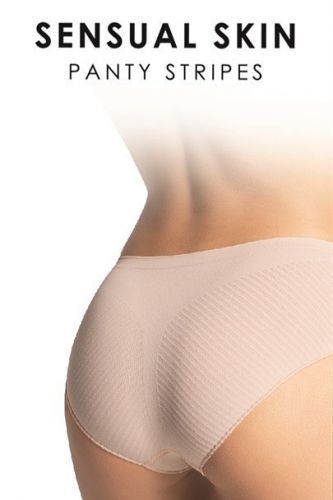 Dámske nohavičky Gatta 41684 Panty Stripes Sensual Skin black M