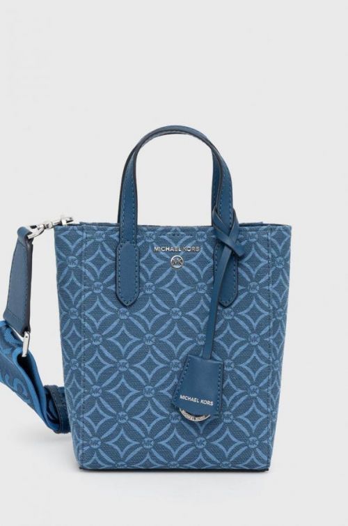 Kabelka MICHAEL Michael Kors tmavomodrá farba