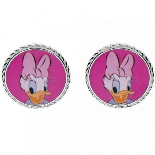 Disney Pôvabné strieborné náušnice Daisy Duck ES00029SL