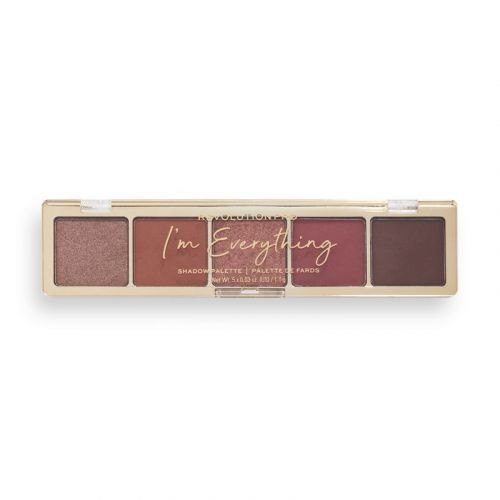 Revolution PRO Paletka očných tieňov Glam (Shadow Palette) 5,5 g I'm Everything Burnt Nude