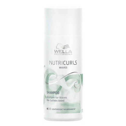 Wella Professionals Hydratačný šampón pre vlnité a kučeravé vlasy Nutricurls (Shampoo for Waves) 50 ml