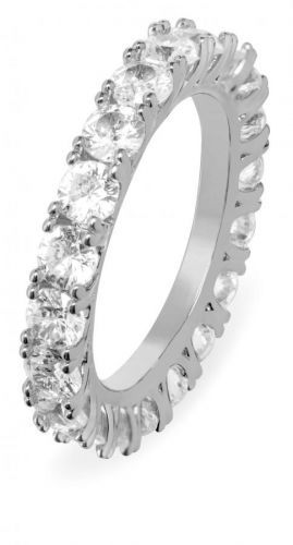 Troli Trblietavý prsteň so zirkónmi VBR039S-B 54 mm