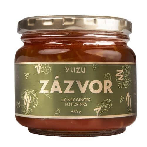 Yuzu Yuzu Zázvor - nápojový koncertát s kúskami zázvoru 550 g