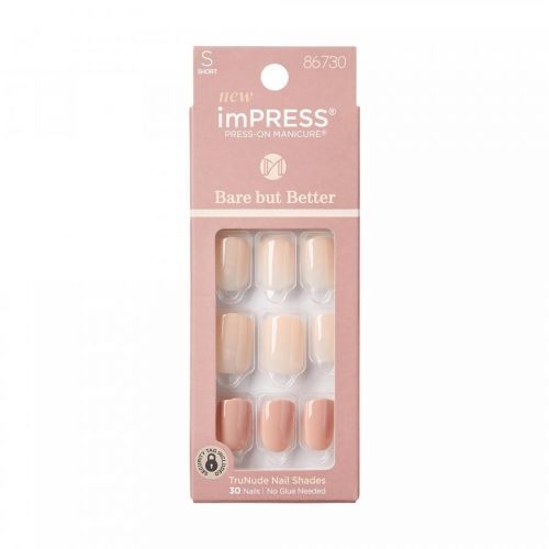 KISS Samolepiace nechty imPRESS BBB Nail Simple Pleasure 30 ks