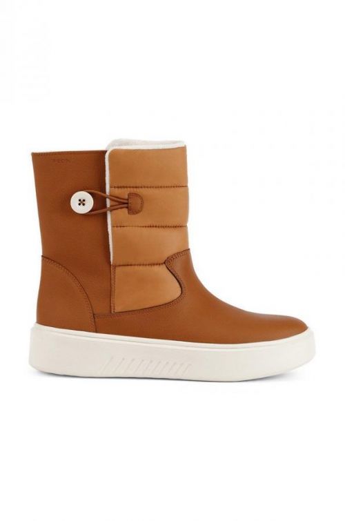 Snehule Geox Nhenbus dámske, hnedá farba,