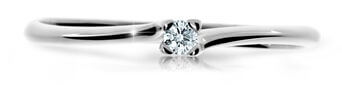 Cutie Jewellery Krásny trblietavý prsteň Z6733-2948-10-X-2 52 mm