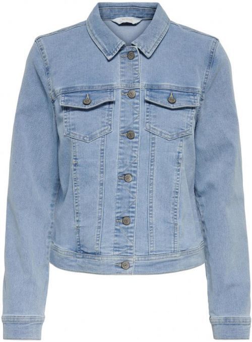 ONLY Dámska džínsová bunda ONLWONDER LIFE 15243147 Light Blue Denim S