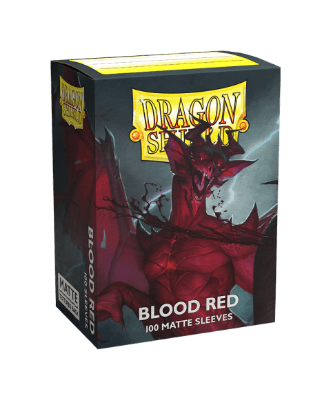Dragon Shield Obaly na karty Dragon Shield Standard Sleeves - Matte Blood Red - 100 ks