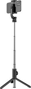 Swissten Bluetooth selfie stick aluminum tripod Pro