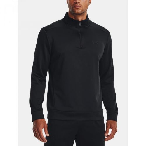 Under Armour Sweatshirt UA Armour Fleece 1/4 Zip-BLK - Mens