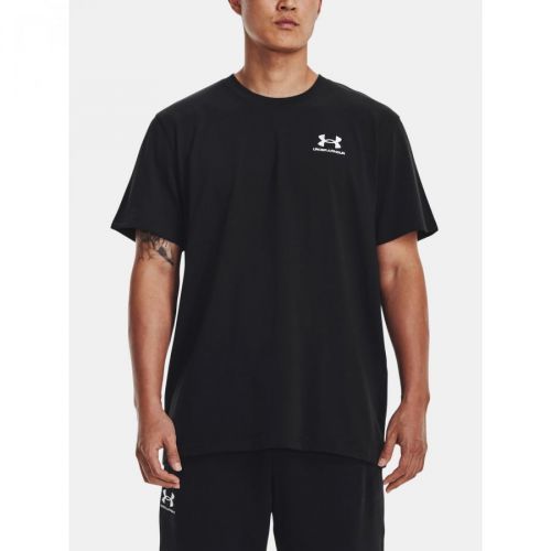 Under Armour T-Shirt UA LOGO EMB HEAVYWEIGHT SS-BLK - Men