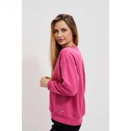 V-neck sweatshirt