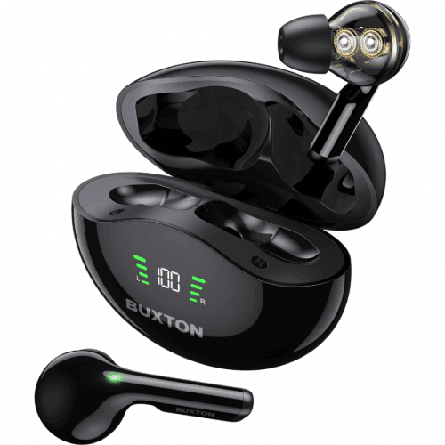 BTW 5800 BLACK TWS EARPHONES BUXTON, Akcia