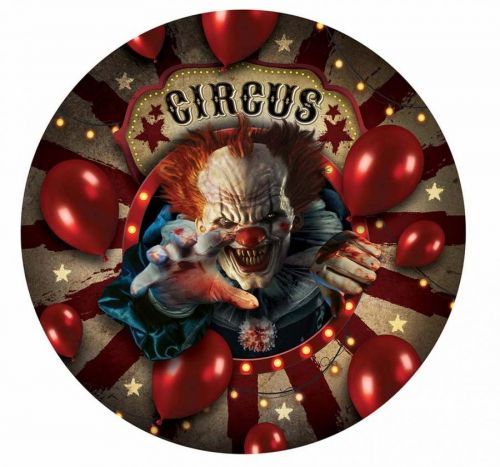Guirca Taniere - Halloween Circus Klaun 23 cm 6 ks
