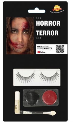 Guirca Horror Make-up set čierno/červený