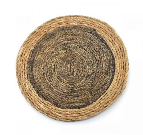 Koberec z mořské trávy Bali II 38 cm tmavě hnědý/hnědý