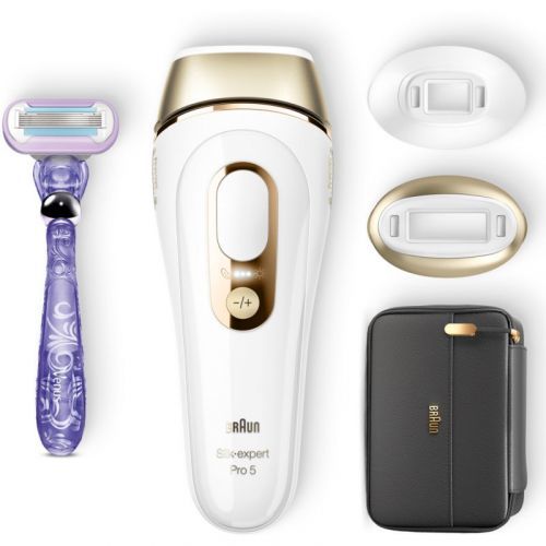 Braun Silk Expert Pro PL5147 IPL IPL epilátor na telo, tvár, oblasť bikín a podpazušia PL5147