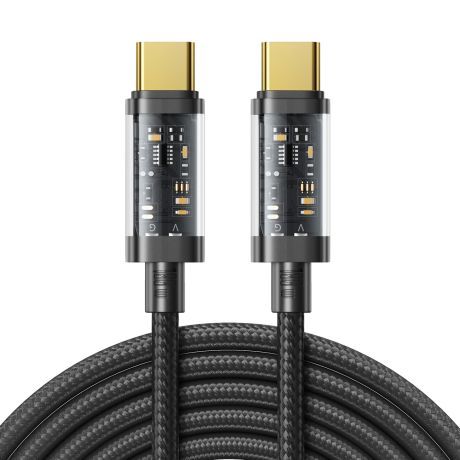 Joyroom Fast Charging kábel USB-C / USB-C 100W 2m, čierny (S-CC100A20)