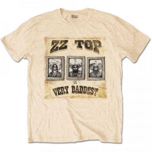 ZZ Top tričko Very Baddest Žltá S