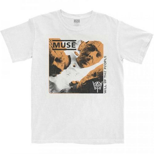 Muse tričko Will of the People Biela S