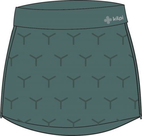 Dámska sukňa TANY-W Tmavo zelená - Kilpi 34