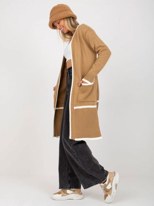 Dámsky sveter LC SW 0340 tmavo lila jedna veľkosť