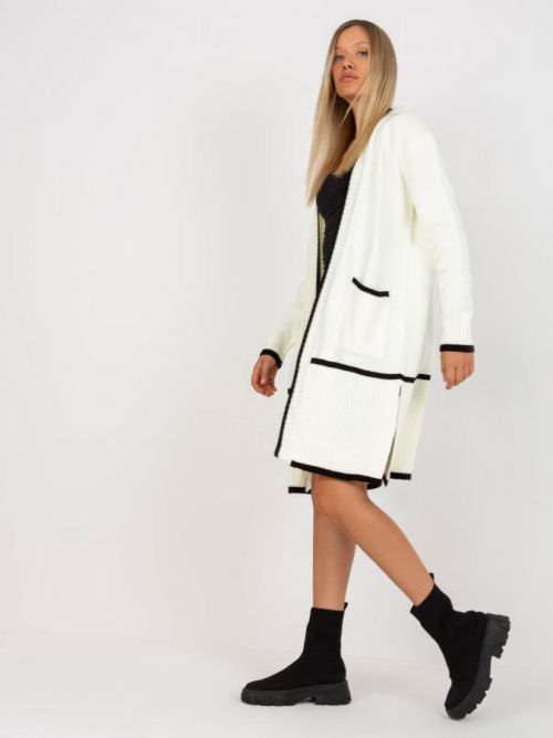 Dámsky sveter LC SW 0340 ecru jedna veľkosť