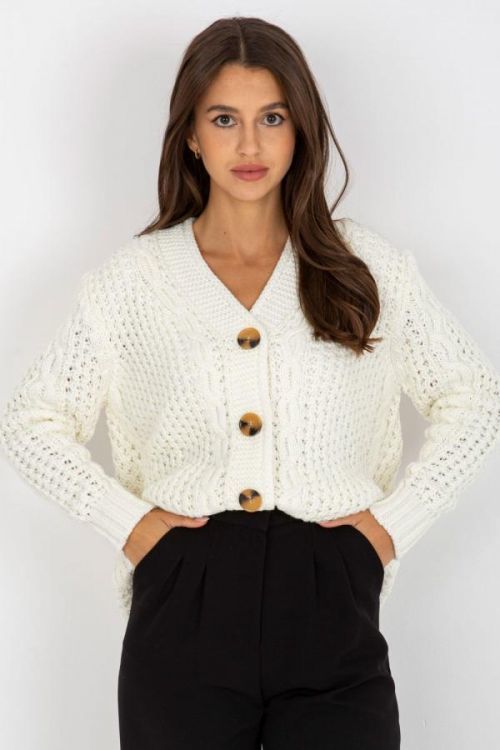 Sveter na zapínanie model 170763 Rue Paris universal