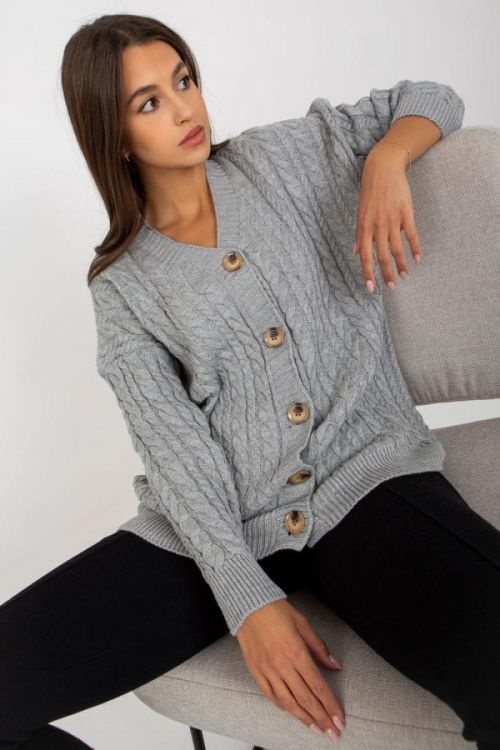 Sveter na zapínanie model 170544 Rue Paris universal