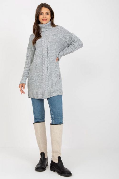Dlhý sveter model 170561 Rue Paris universal