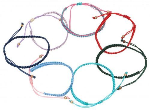 Troli Tyrkysový šnúrkový náramok