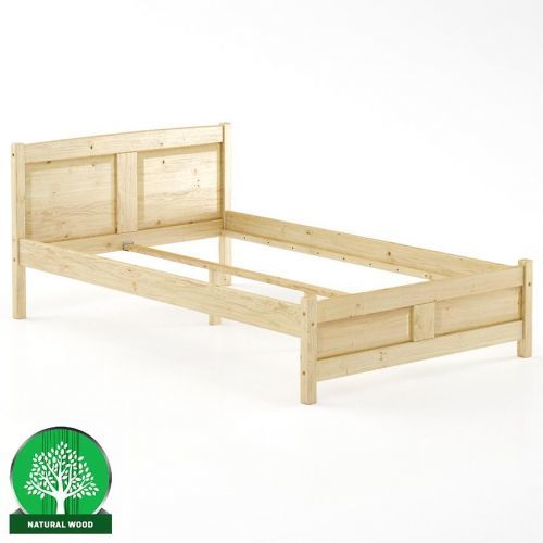 Posteľ Sosna LK104–120x200 surová