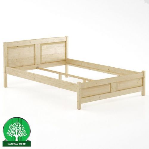 Posteľ Sosna LK104–140x200 surová